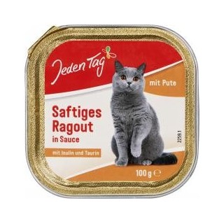 Jeden Tag Katze Saftiges Ragout in Sauce mit Pute