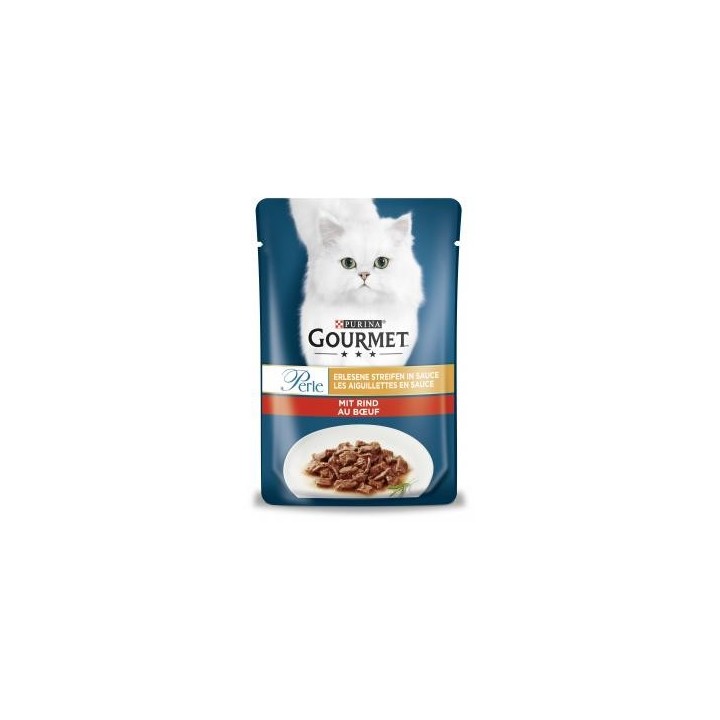 Purina Gourmet Perle Erlesene Streifen mit Rind