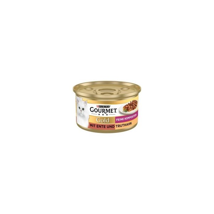 Purina Gourmet Gold Feine Komposition mit Ente & Truthahn