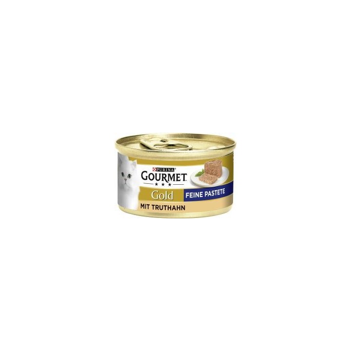 Purina Gourmet Gold Feine Pastete mit Truthahn