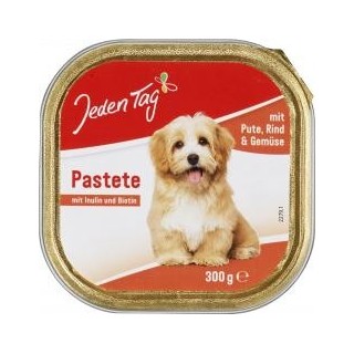 Jeden Tag Hund Pastete mit Pute, Rind & Gemüse