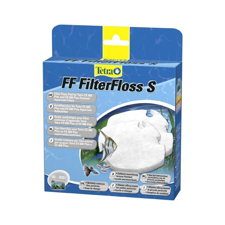 Tetra FF FilterFloss Feinfiltervlies für EX 600 Plus und 800