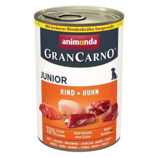 animonda GranCarno Junior Rind und Huhn 6x400g