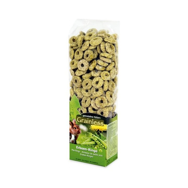 JR Farm Grainless Erbsen-Ringe 150g