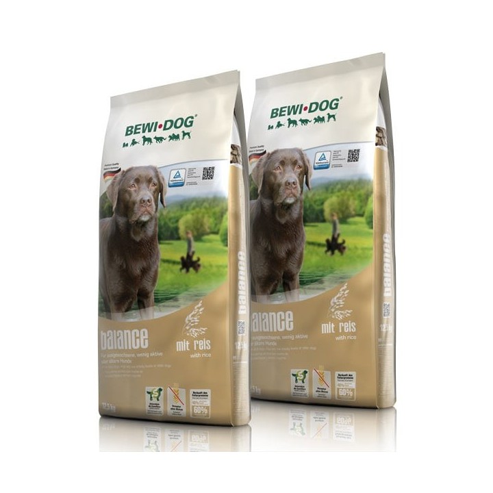 BEWI DOG balance Hundefutter 2x12,5kg