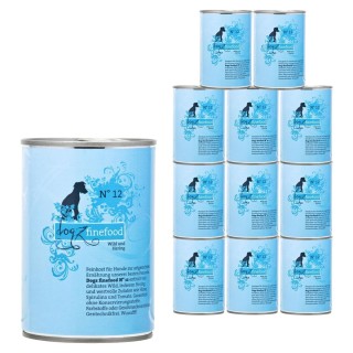 dogz finefood No. 12 Wild & Hering 12x400g