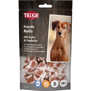 Trixie Hundesnack PREMIO Rolls mit Hühnchen und Seelachs 75g