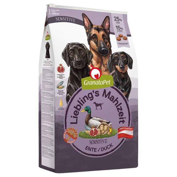 GranataPet Liebling's Mahlzeit Adult Sensitive Ente - 10 kg