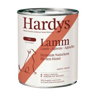 Hardys PUR Lamm 6x800g