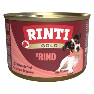 Sparpaket RINTI Gold 24 x 185 g - Rindstückchen