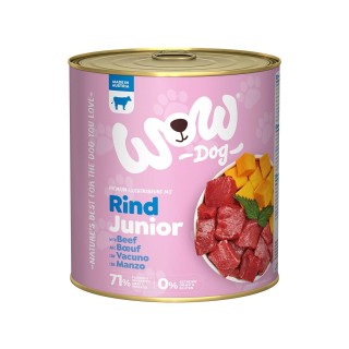WOW Dog Rind Junior 6x800g