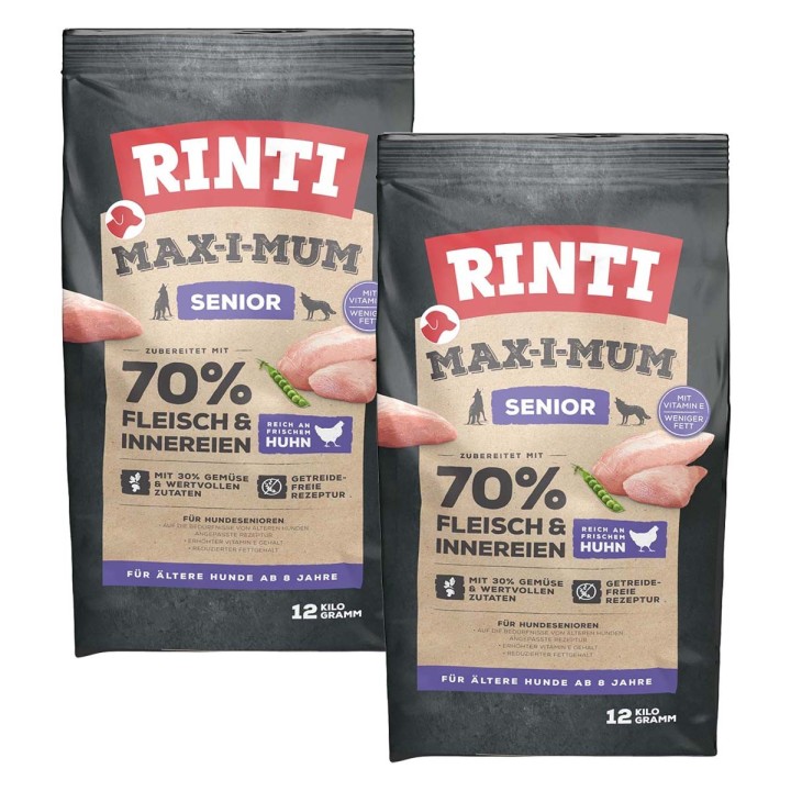 Rinti Max-i-Mum Senior Geflügel 2x12kg
