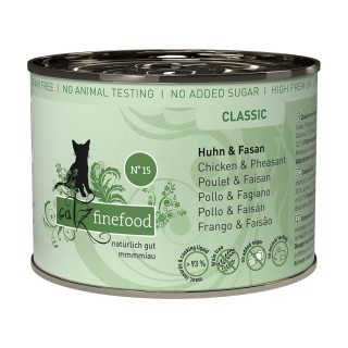 catz finefood - No. 15 Huhn & Fasan 6x200g