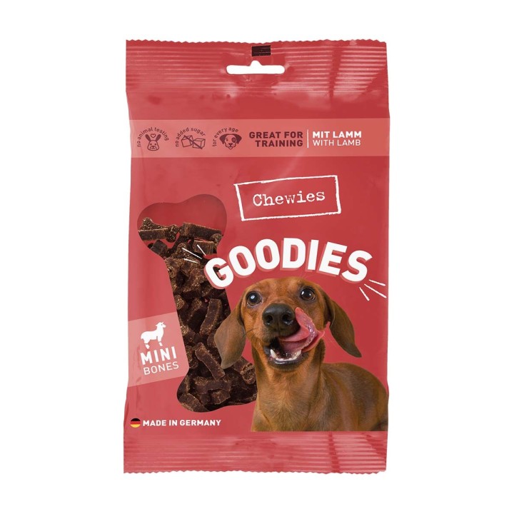 Chewies Goodies Mini Lamm 125g