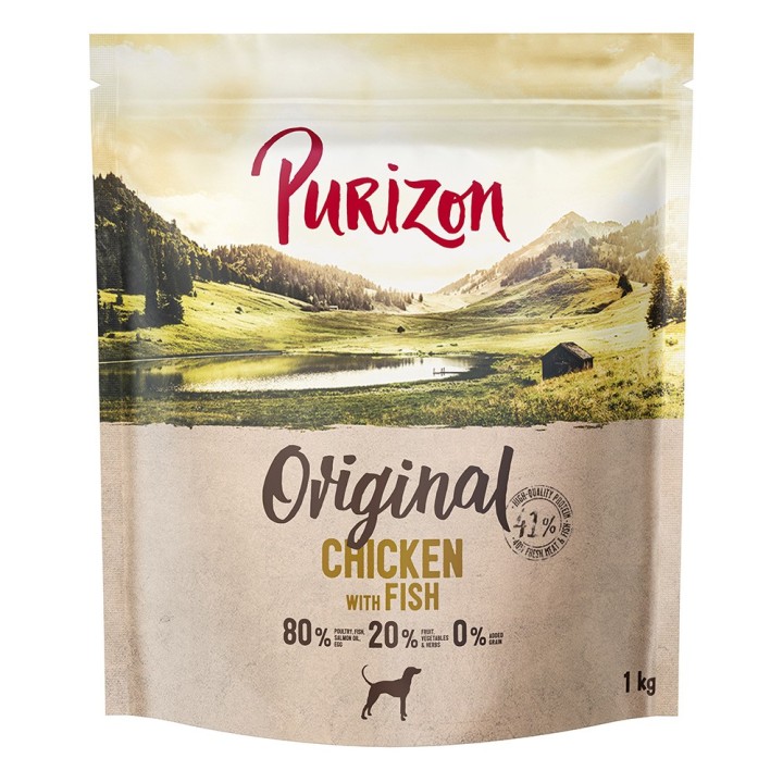 Purizon Huhn mit Fisch Adult - getreidefrei - 1 kg
