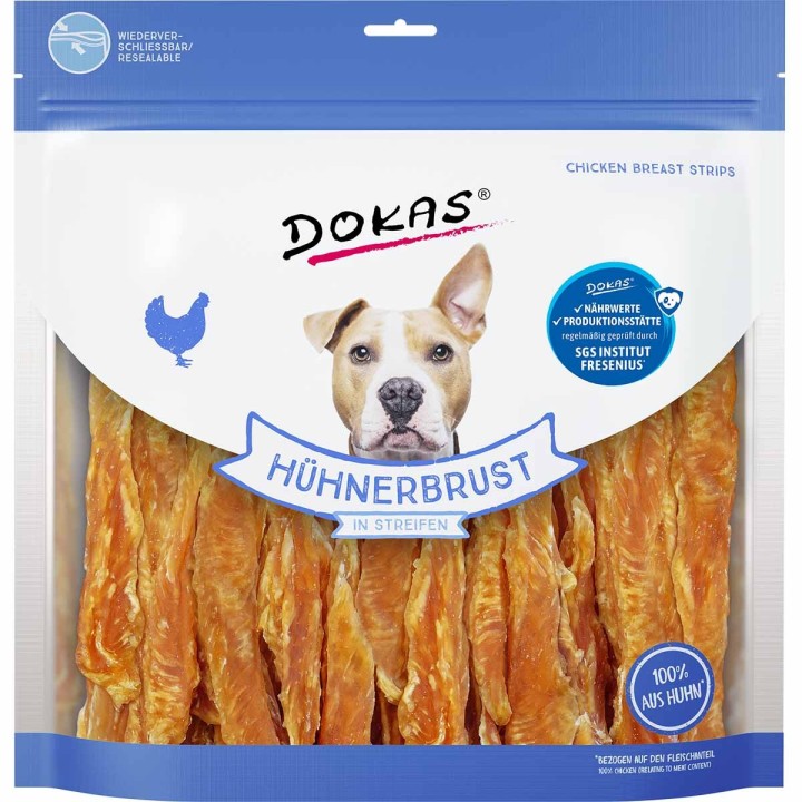 Dokas Hühnerbrust in Streifen 900g