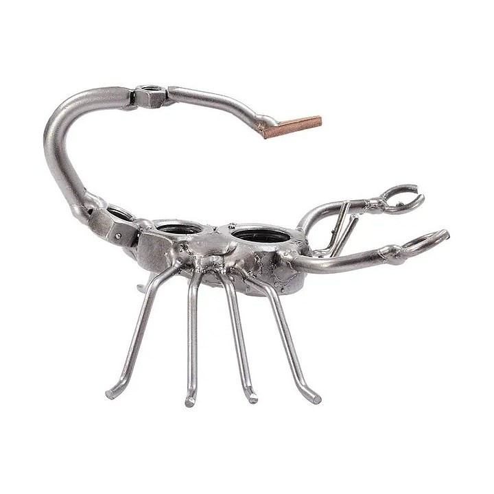 Metallfigur Skorpion