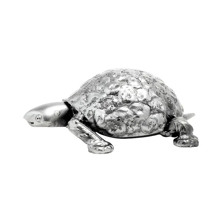 Metallfigur Schildkröte
