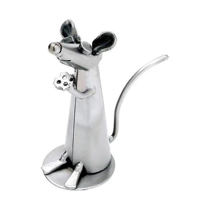 Metallfigur Maus