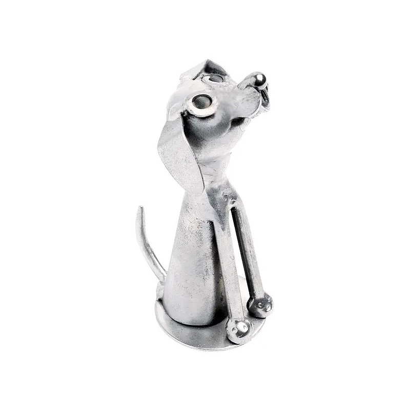 Metallfigur Hund