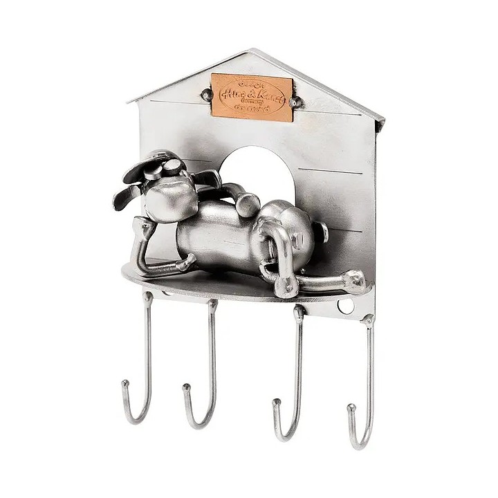 Metallfigur Schaf als Schlüsselhalter