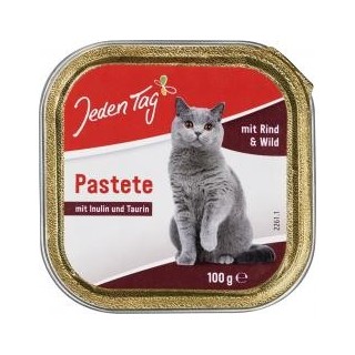Jeden Tag Katze Pastete mit Rind & Wild