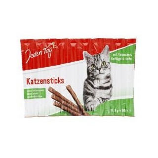 Jeden Tag Katzensticks Kaninchen Geflügel & Hefe