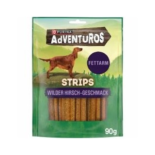 Adventuros Strips Wilder Hirsch-Geschmack