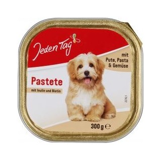 Jeden Tag Hund Pastete mit Pute, Pasta & Gemüse