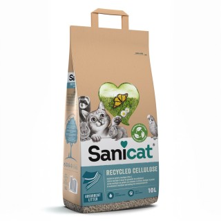 Sanicat Cellulose Katzenstreu - 10 l