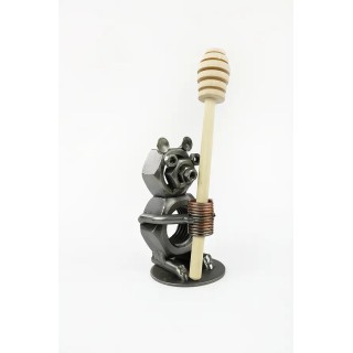 Metallfigur Bärchen als Stiftehalter