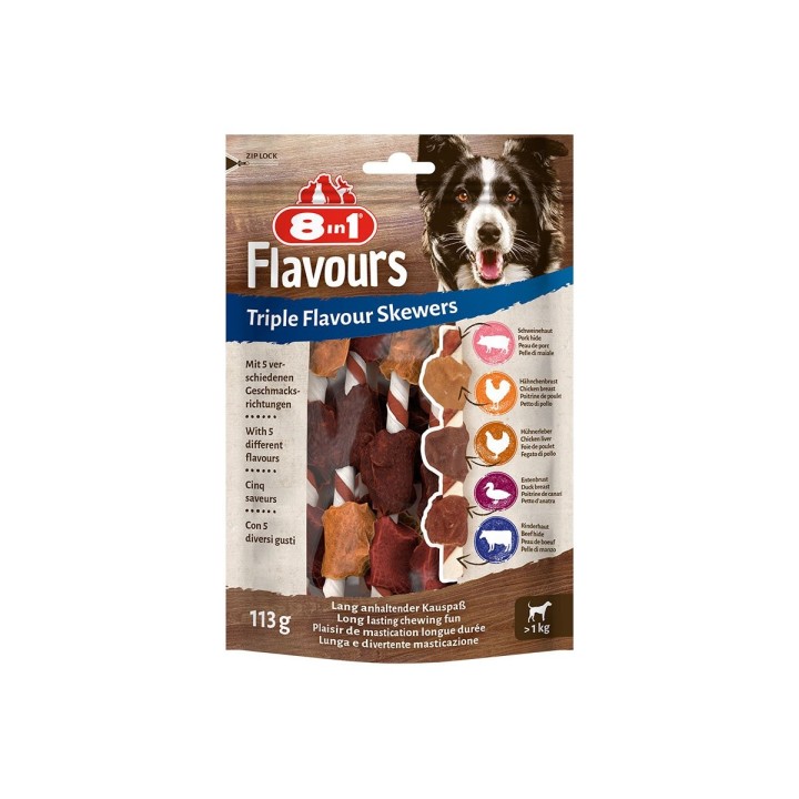 8in1 Triple Flavour Skewers 6 Stück