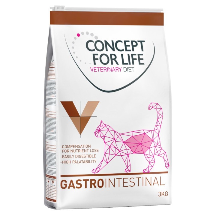Concept for Life Veterinary Diet Gastrointestinal Trockenfutter Katze - 3 kg