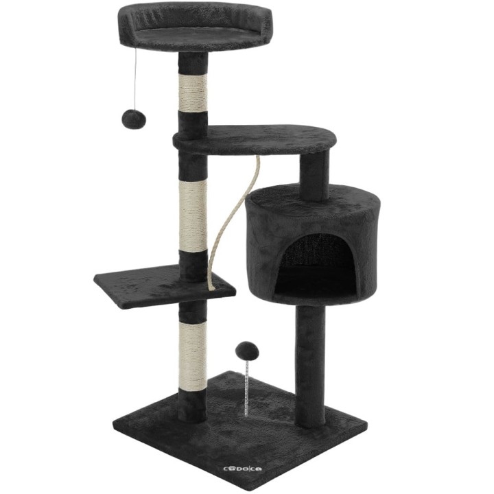 Kratzbaum Anthrazit 112cm