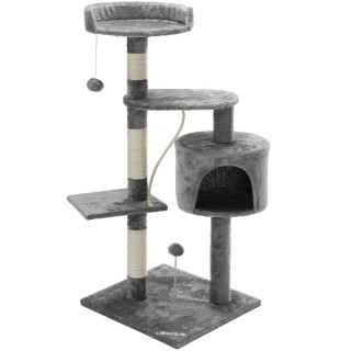 Kratzbaum Silbergrau 112cm