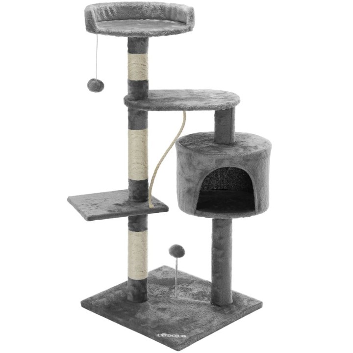 Kratzbaum Silbergrau 112cm