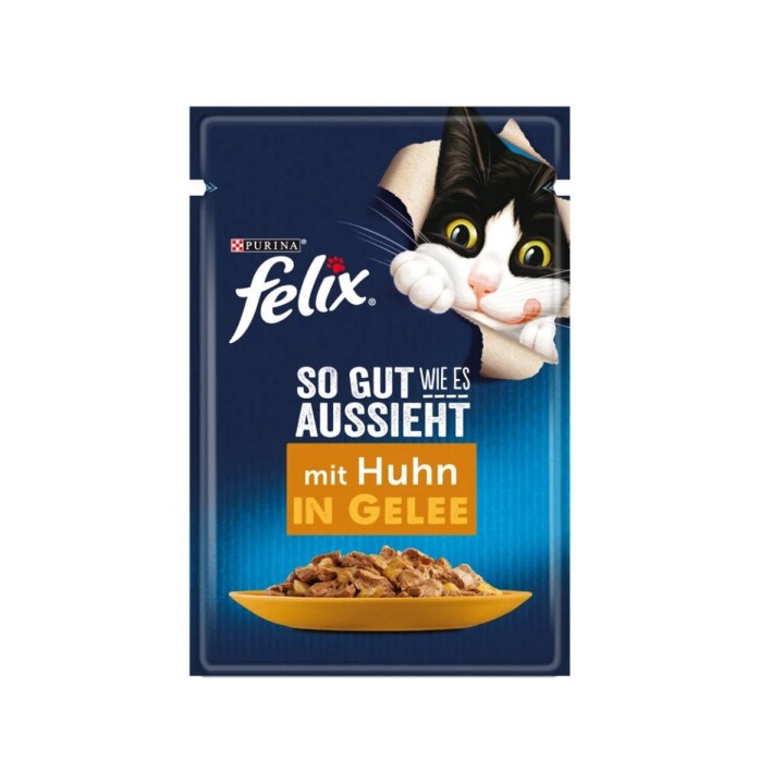 FELIX So gut wie es aussieht in Gelee Senior mit Huhn 26x85g
