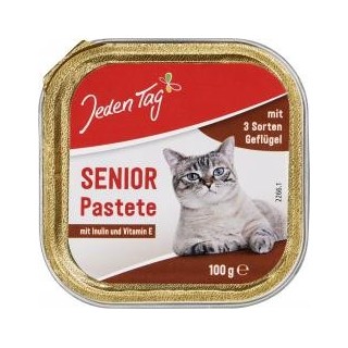 Jeden Tag Katze Senior Pastete mit 3 Sorten Geflügel