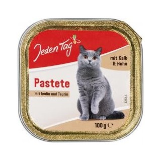 Jeden Tag Katze Pastete mit Kalb & Huhn