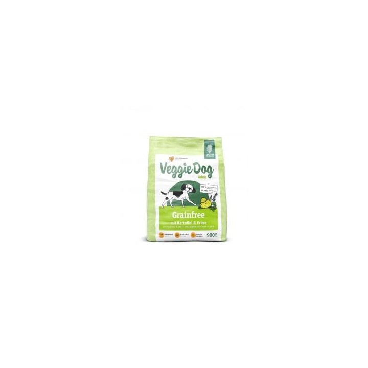 Green Petfood VeggieDog Adult Grainfree mit Kartoffel & Erbse