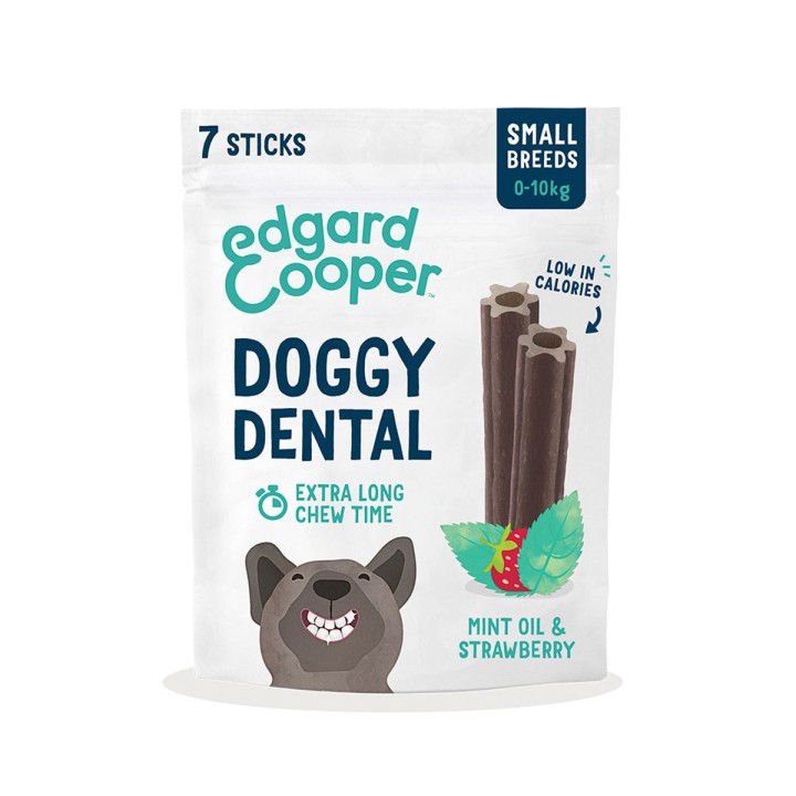 Edgard & Cooper Doggy Dental Erdbeere/Minze S 105g