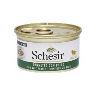 Schesir Cat Thunfisch mit Huhn in Gelee