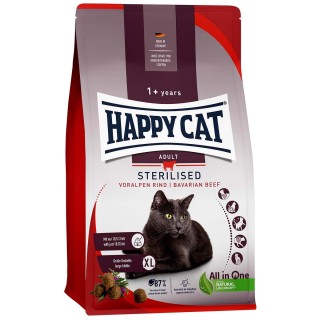Happy Cat Sterilised Adult Voralpen Rind 10kg
