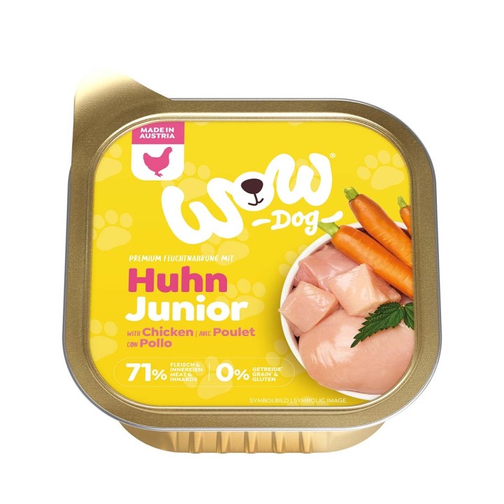 WOW Dog Huhn Junior 11x150g