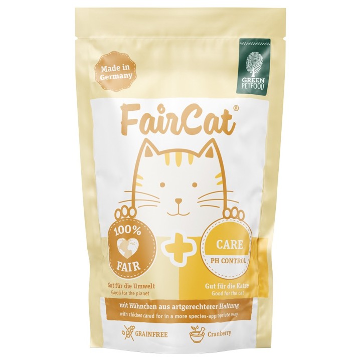 FairCat Nassfutterbeutel - Care (8 x 85 g)