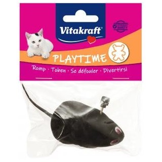 Vitakraft Playtime Spielzeug für Katzen Aufzieh-Maus