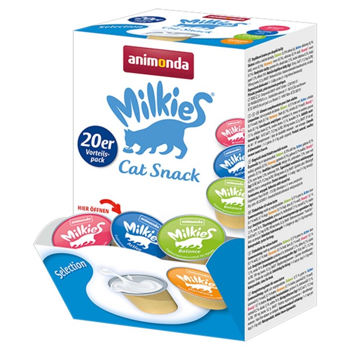 animonda Milkies Selection Cups 20x15g