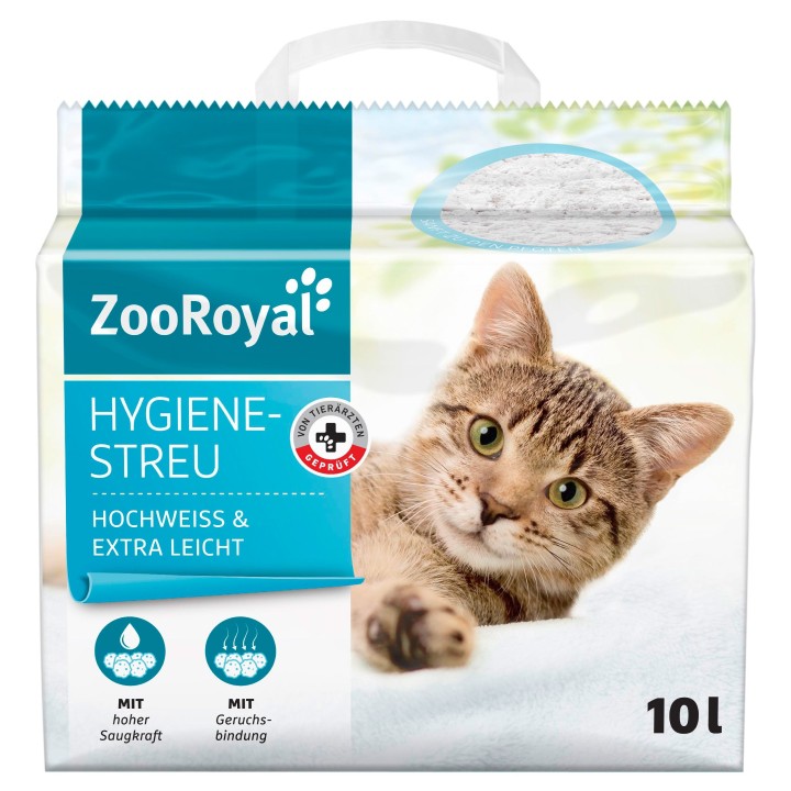 ZooRoyal Hygienestreu hochweiss & extra leicht 10l