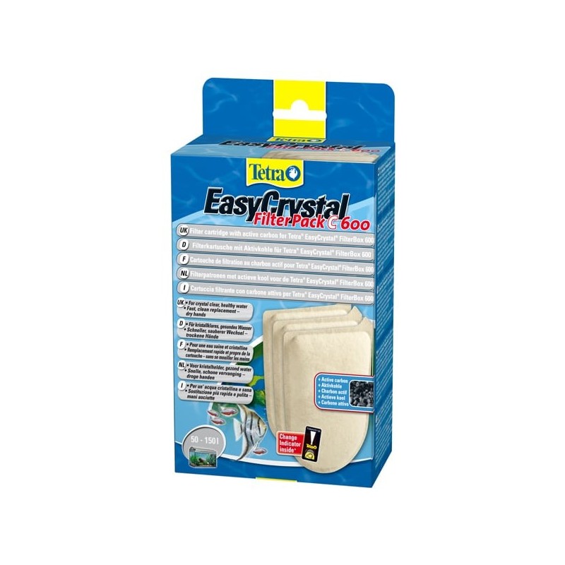 Tetra EasyCrystal Filter Pack 600 C