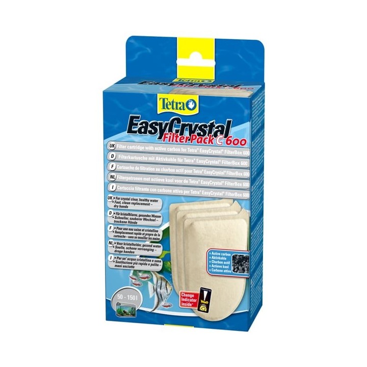Tetra EasyCrystal Filter Pack 600 C
